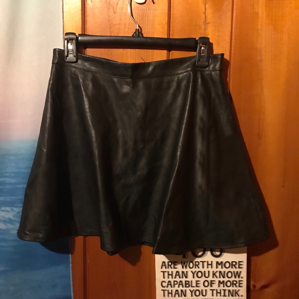 Leather Skirt
